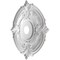 Ekena Millwork Attica Thermoformed PVC Ceiling Medallion Fits Canopies up to 7 3/4-in., Aged Copper CMP22ATCAC - alternate 5